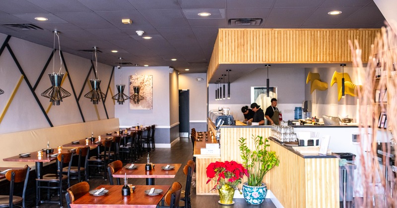 Interior dining area