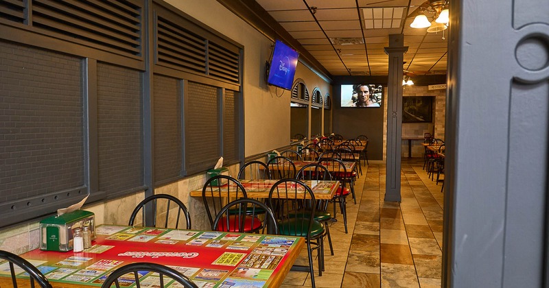 Interior, main seating area