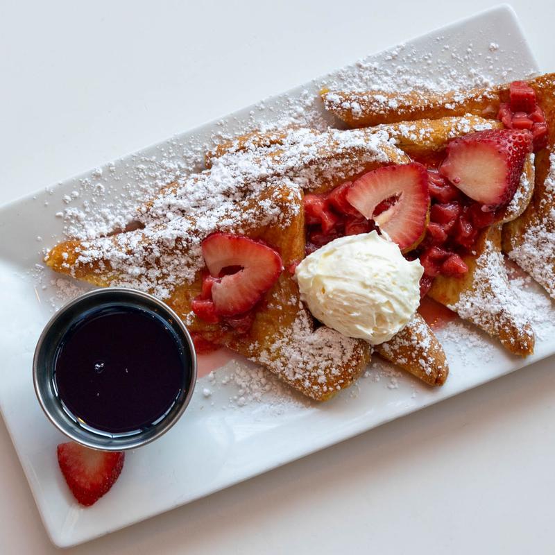 Strawberry Crème Brulé French Toast photo
