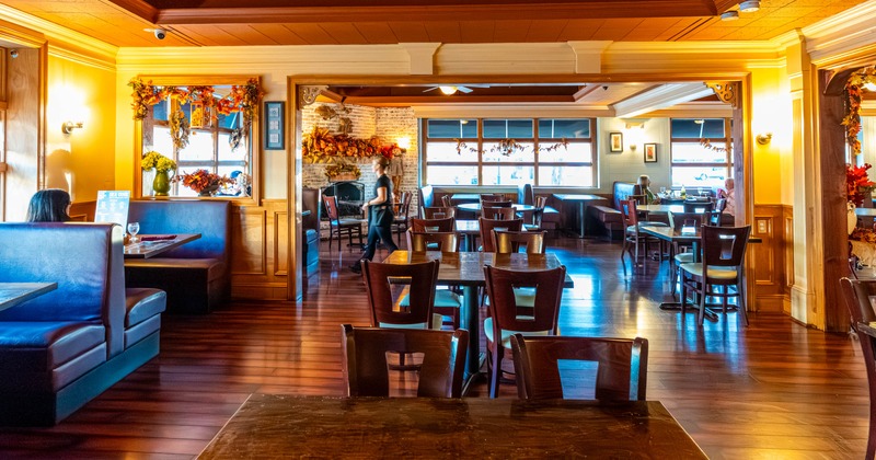 Interior, seating area