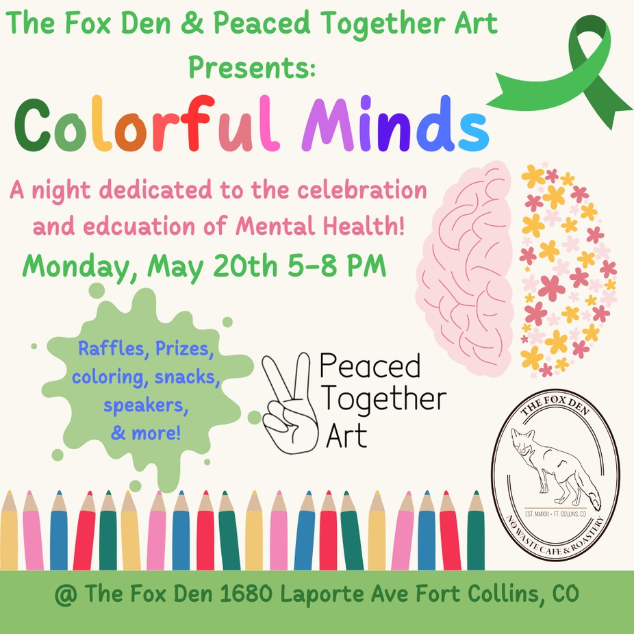 Colorful Minds- Mental Health & Adult Coloring event photo