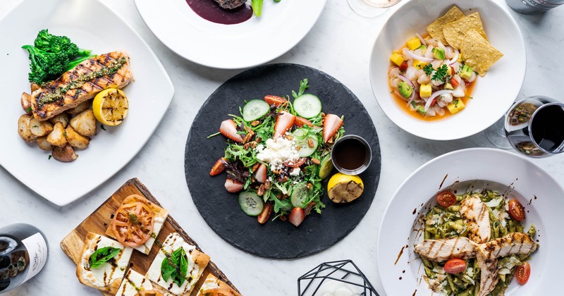 Exterior, seating area on a terrace