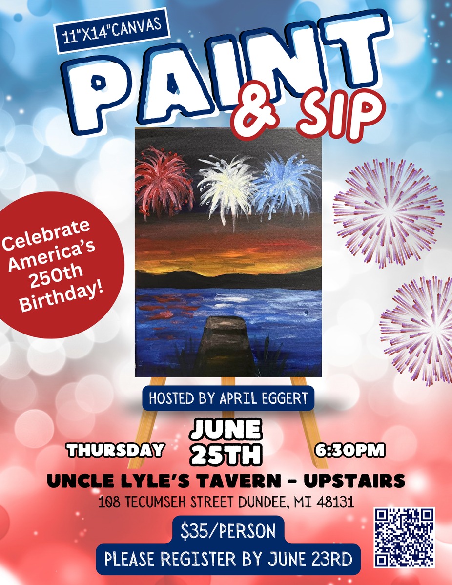 Paint & Sip Party! event photo