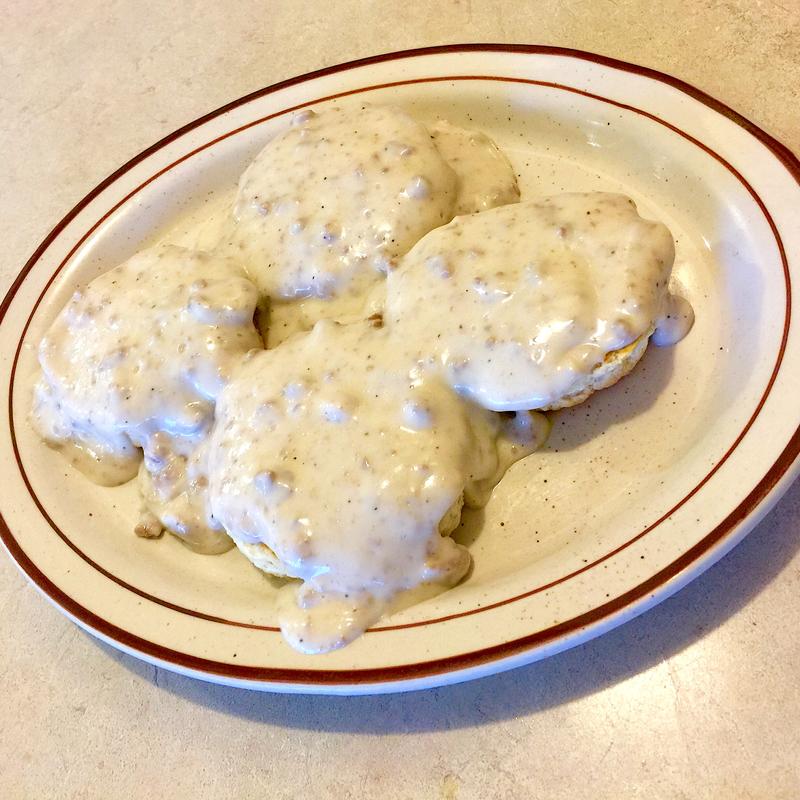 2 Eggs with Biscuits & Gravy photo