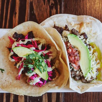 Roasted Cauliflower Taco