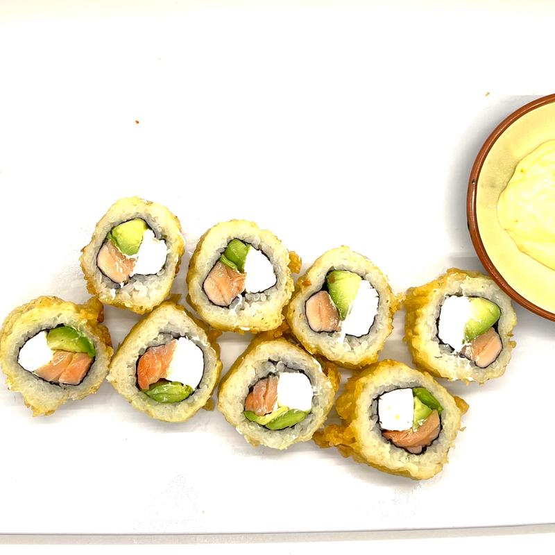 Tempura Japanese Bagel Roll photo