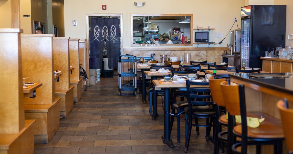 Interior, dining area