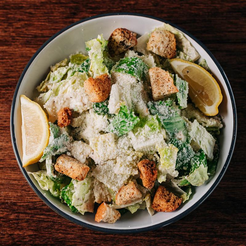 menu item 7 of 28, Caesar Salad* (VG)