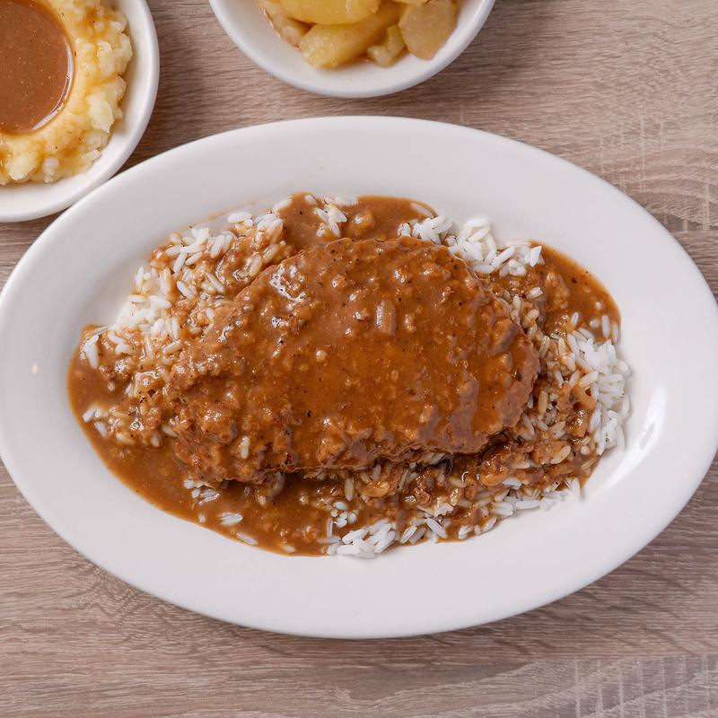 No. 1 Country Style Steak Over Rice photo