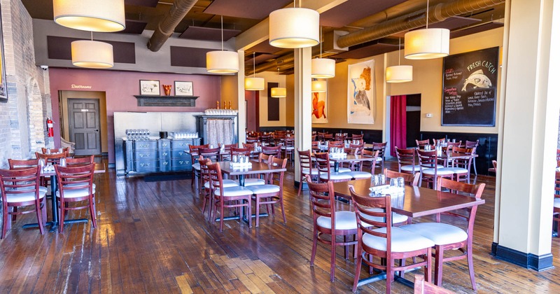 Restaurant dining area