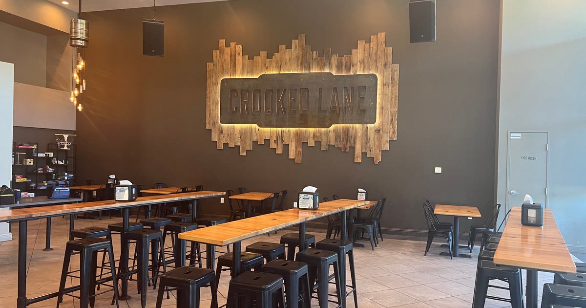 The restaurant's interior