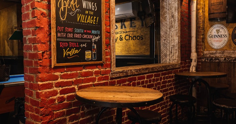 Interior, seating space