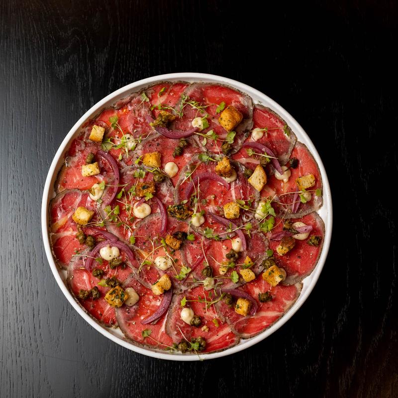 beef carpaccio photo