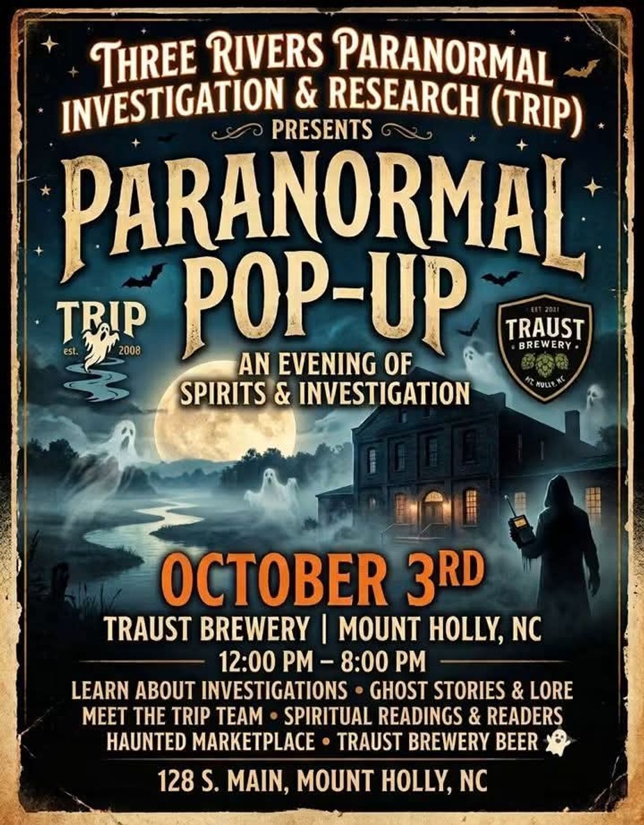 Paranormal pop-up event photo