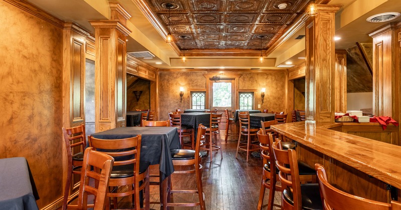 Interior seating space