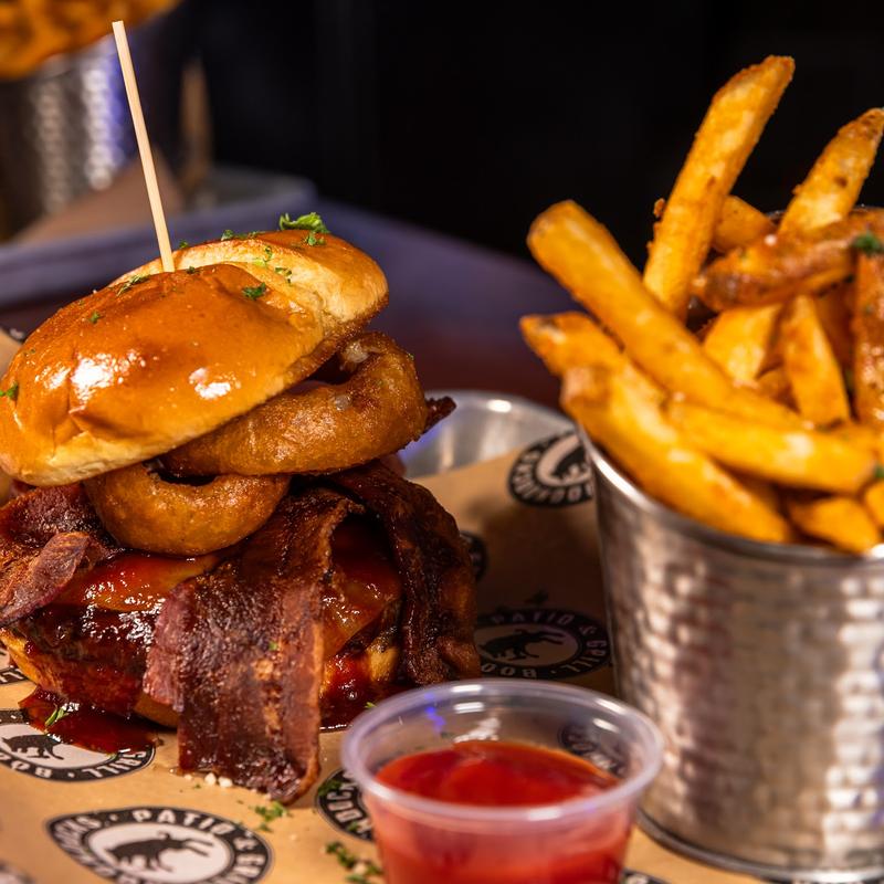 Stetson BBQ Bacon Burger* photo