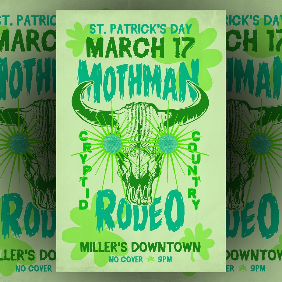 St. Patrick's Day w/ Mothman Rodeo event photo