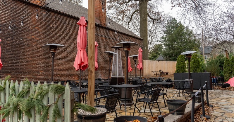 Exterior seating area