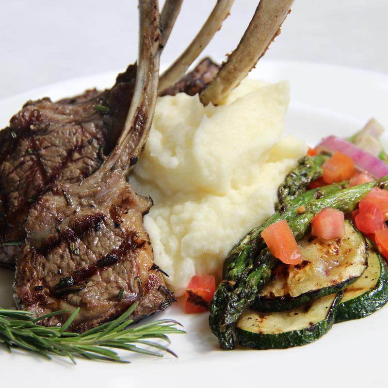menu item 29 of 33, Grilled Chimichurri Lamb Chops*