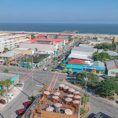 Aerial view of vicinity.