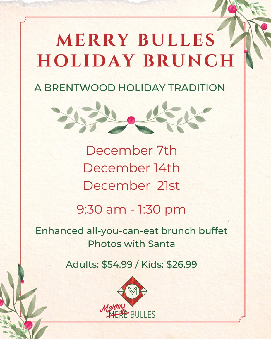 Holiday Brunches event photo