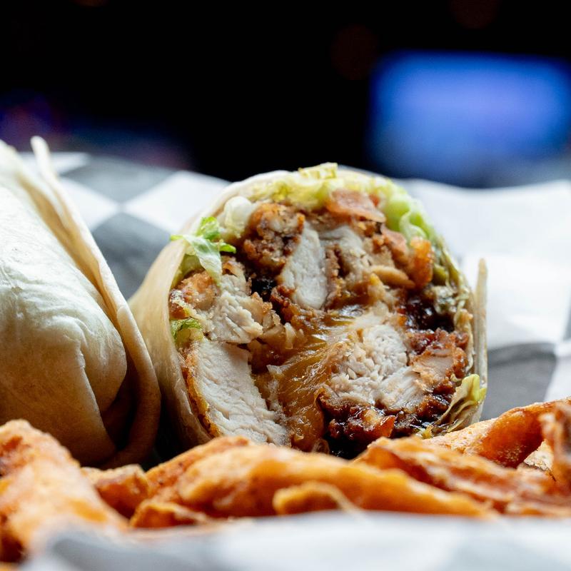Crispy BBQ Chicken Wrap photo