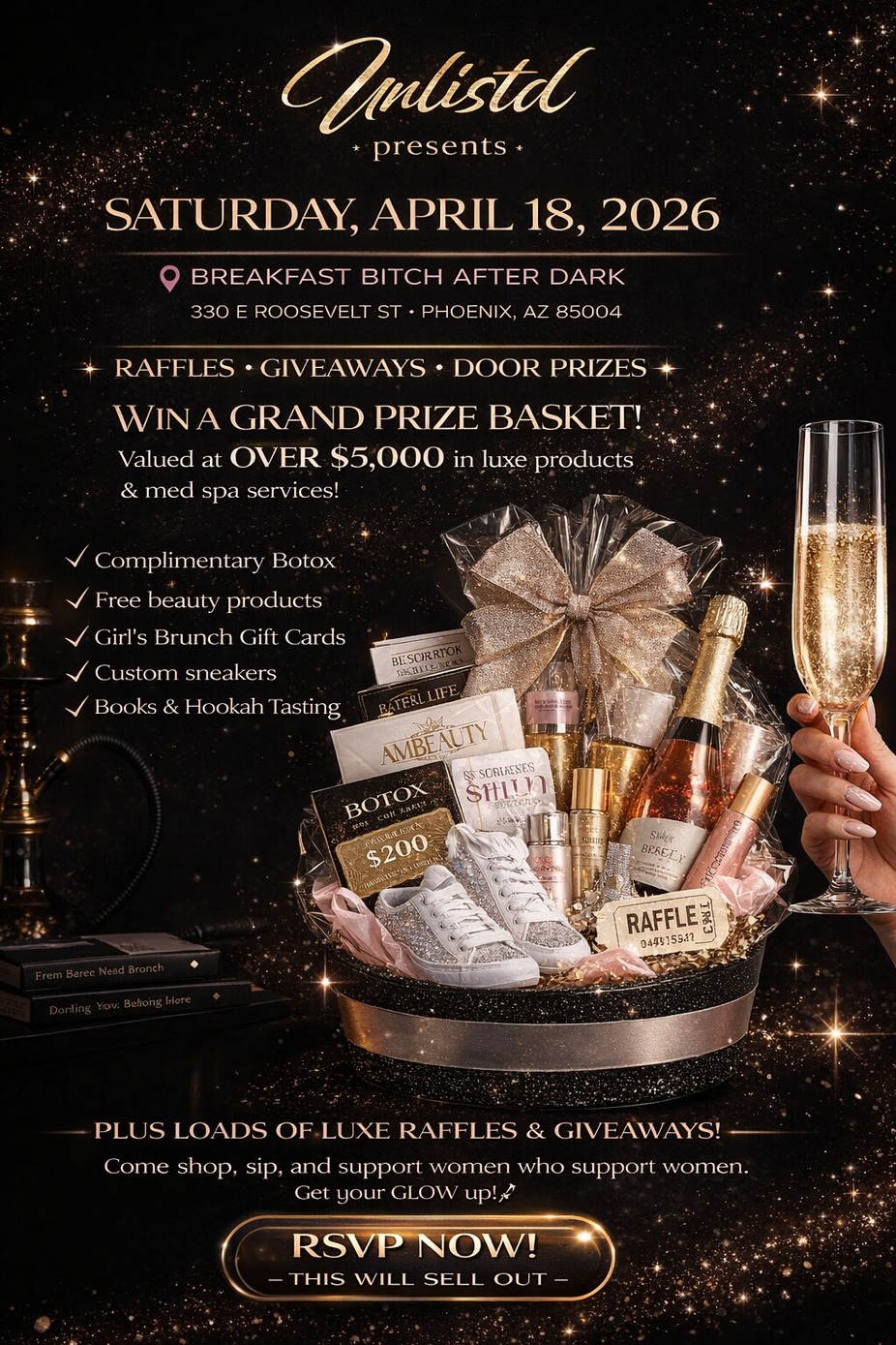 BEAUTY & BUBBLES event photo