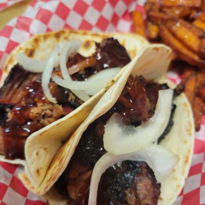 Brisket Tacos.