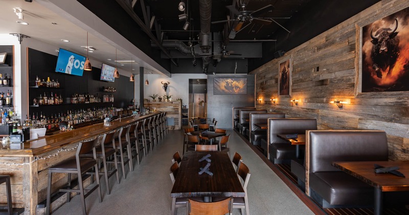 View of a dining area