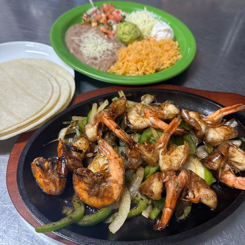 menu item 29 of 61, Fajita Chicken, Steak, or Shrimp