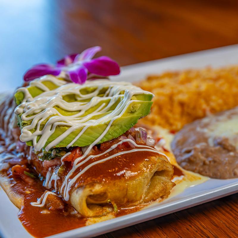 menu item 13 of 19, Super Chimichanga