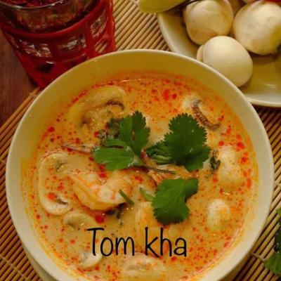 Tom Kha Shrimp.