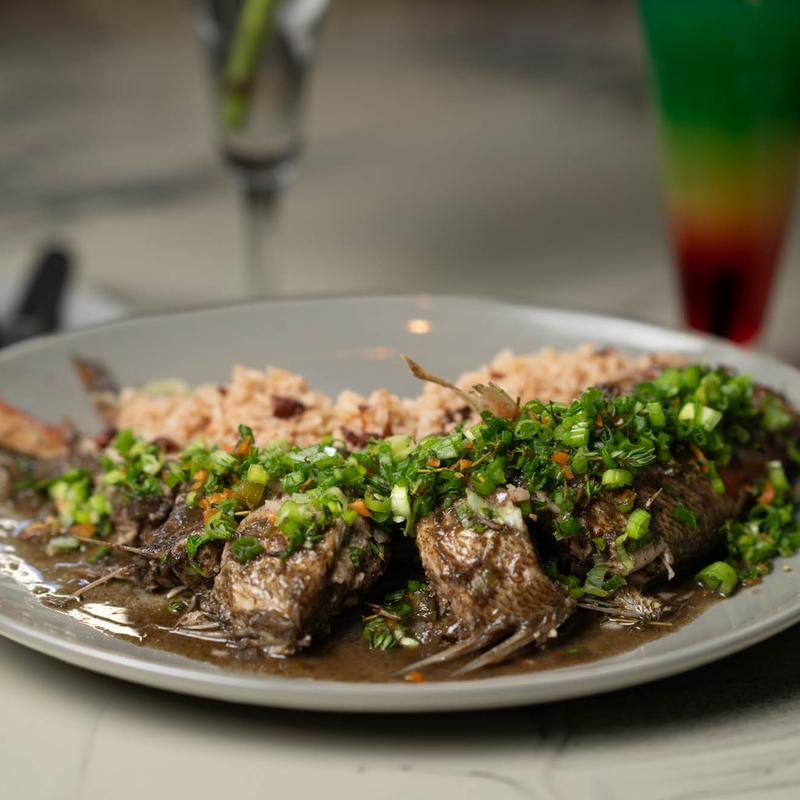 Jerk Red Snapper photo