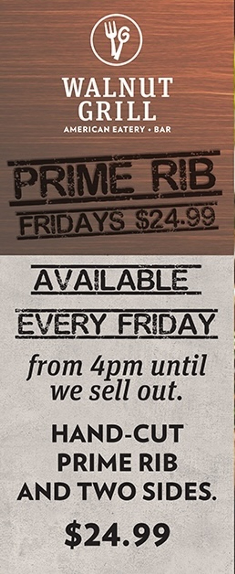 ⚡️ PRIME RIB DINNER $24.99 ⚡️ event photo