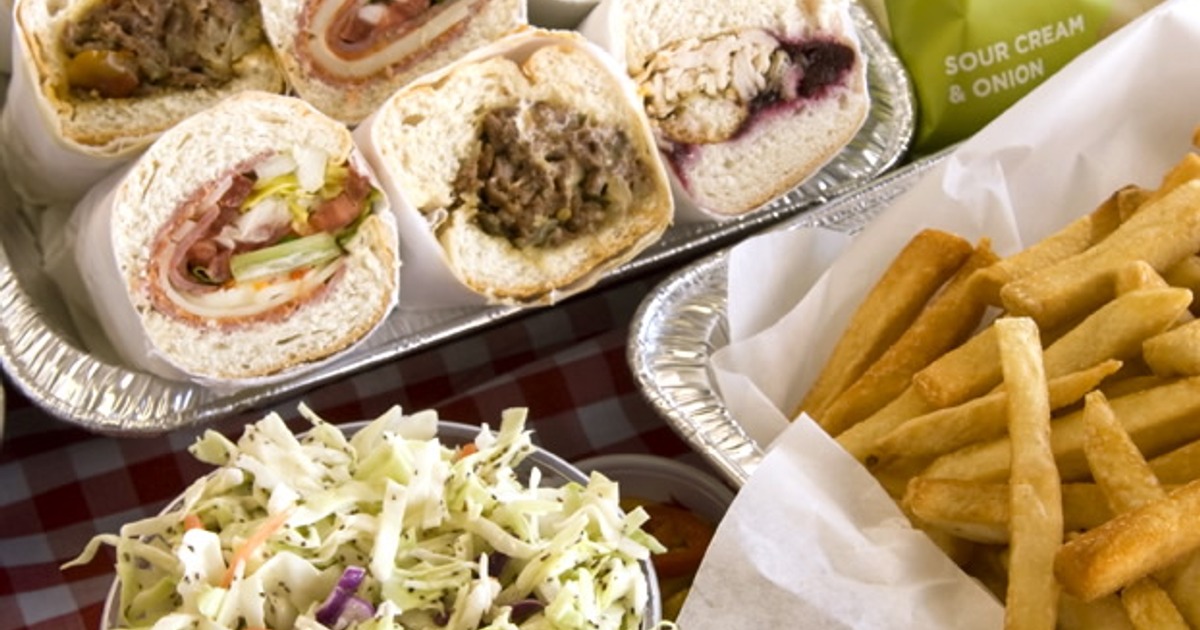 Assorted food dishes