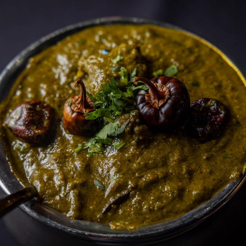 menu item 8 of 12, Chicken Nilgiri Kurma