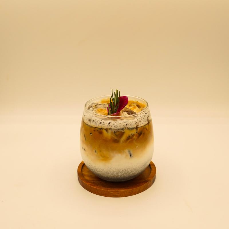 Japanese Black Sesame Latte photo