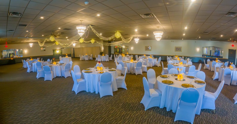 Interior, a wedding hall