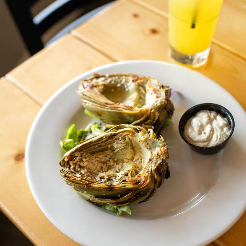 Grilled Artichoke photo