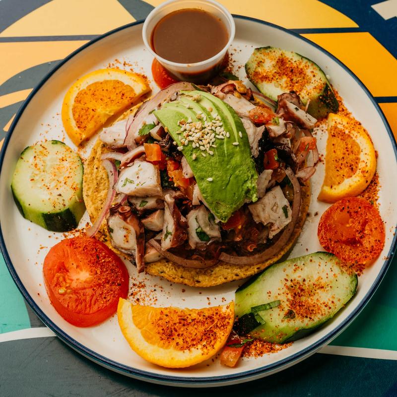 menu item 2 of 10, *Pulpo Y Camaron