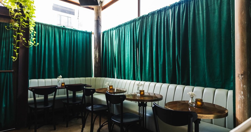 Interior, seating area