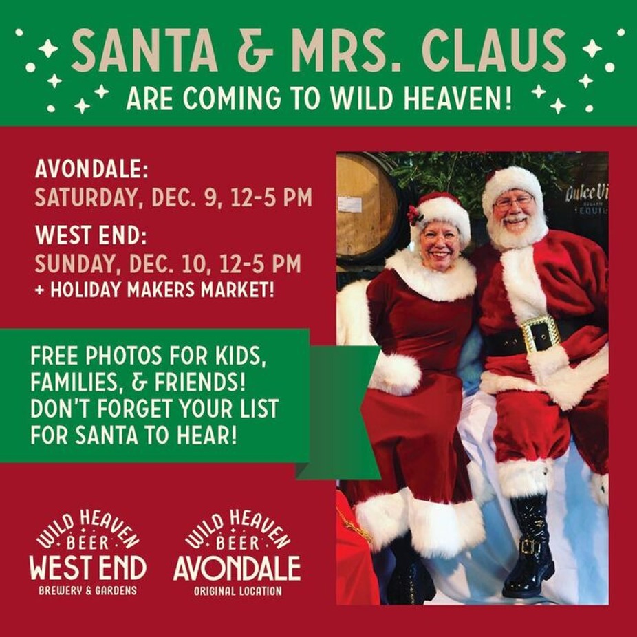 West End Pictures with Santa event photo