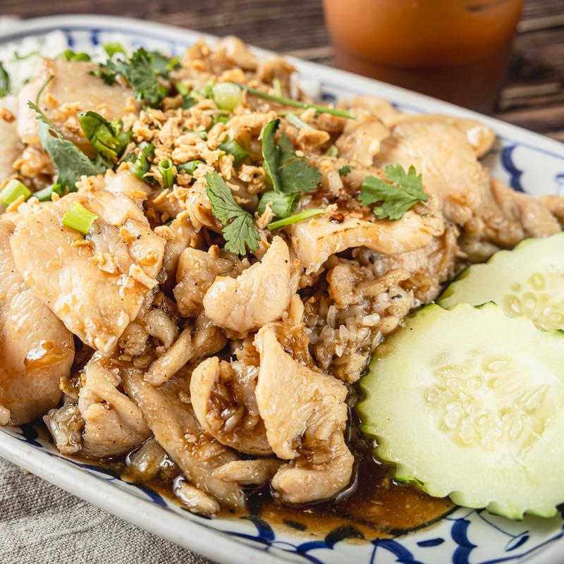 Thai Garlic Chicken Bowl photo