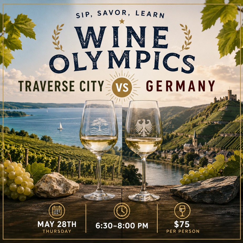 Sip, Savor, Learn: Traverse City vs Germany! event photo
