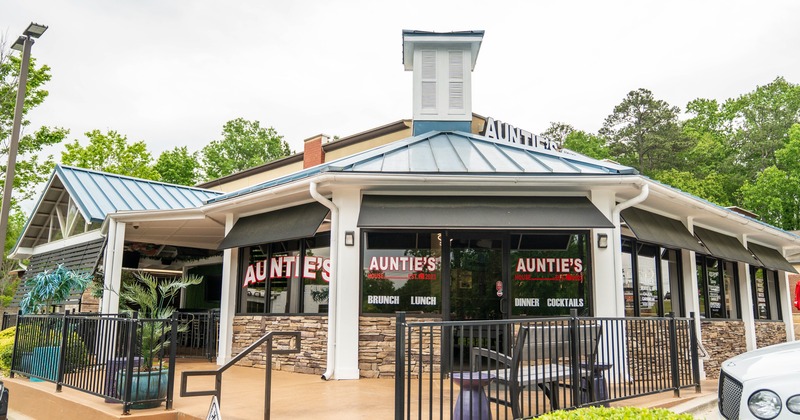 Exterior, entrance, front view