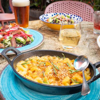 Chorizo Mac and Cheese.