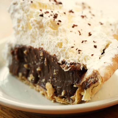 Chocolate pie.