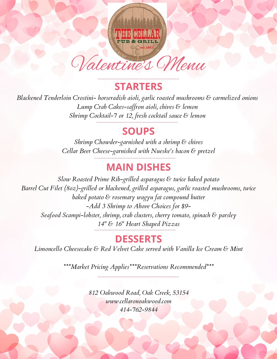Valentine's Day Exclusive Menu! event photo