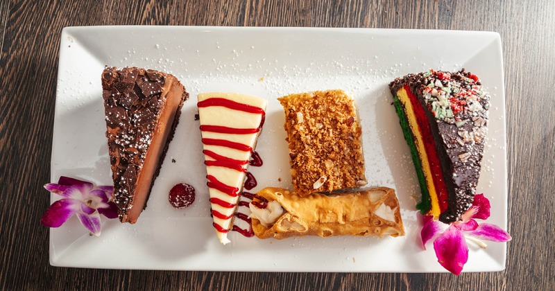 Assorted desserts