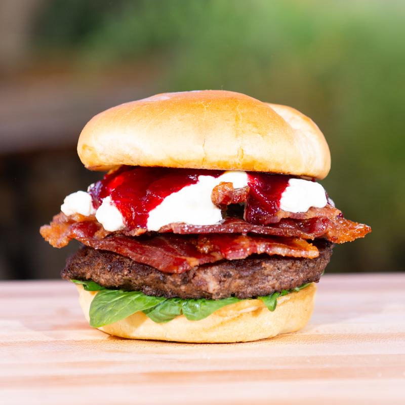 The Feta, Cranberry & Candied Bacon photo